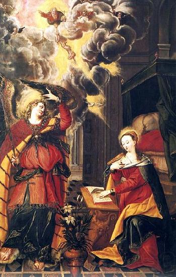 Jakob Mertens Annunciation Spain oil painting art